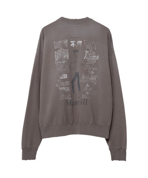 大人気♪【MIHARAYASUHIRO】Mendrill X GS. Distressed Hoodie Mendrill X GS. Distressed Pullover Sweatshirt（スウェット