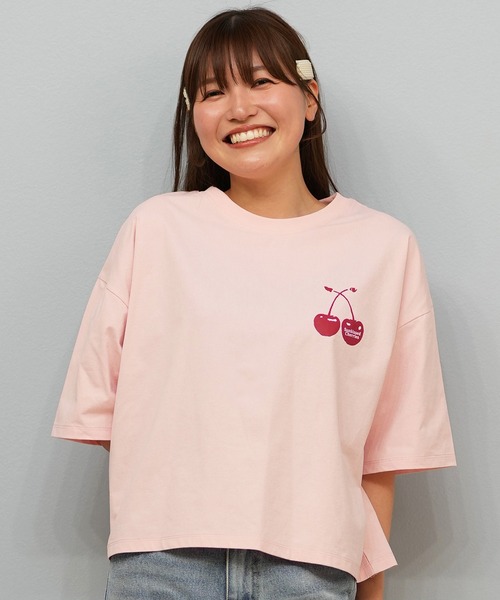 ムラサキスポーツ（ムラサキスポーツ）の「RIKKA FEMME/リッカファム 水陸両用Tシャツ/吸湿速乾/着るUVケア RF25HS12（Tシャツ/カットソー・レディース・イエロー/ホワイト/ピンク/グレー・FREE）」の4枚目の写真