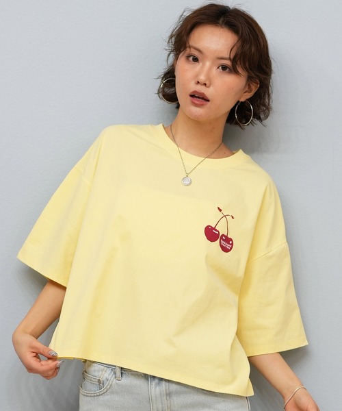 ムラサキスポーツ（ムラサキスポーツ）の「RIKKA FEMME/リッカファム 水陸両用Tシャツ/吸湿速乾/着るUVケア RF25HS12（Tシャツ/カットソー・レディース・イエロー/ホワイト/ピンク/グレー・FREE）」の3枚目の写真