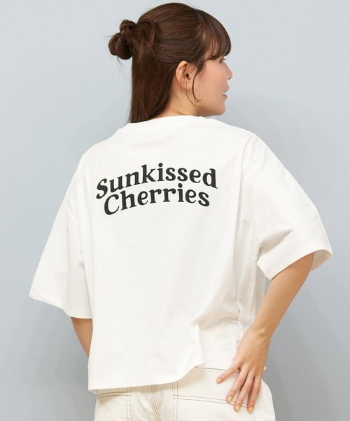 ムラサキスポーツ（ムラサキスポーツ）の「RIKKA FEMME/リッカファム 水陸両用Tシャツ/吸湿速乾/着るUVケア RF25HS12（Tシャツ/カットソー・レディース・イエロー/ホワイト/ピンク/グレー・FREE）」の6枚目の写真