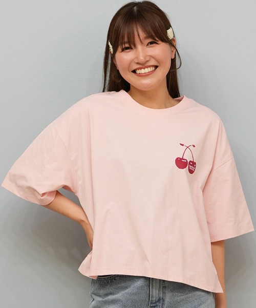 ムラサキスポーツ（ムラサキスポーツ）の「RIKKA FEMME/リッカファム 水陸両用Tシャツ/吸湿速乾/着るUVケア RF25HS12（Tシャツ/カットソー・レディース・イエロー/ホワイト/ピンク/グレー・FREE）」の18枚目の写真