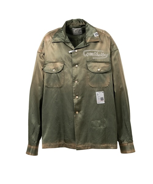 Sun Faded Like Satin Shirt（シャツ/ブラウス）｜Maison MIHARA
