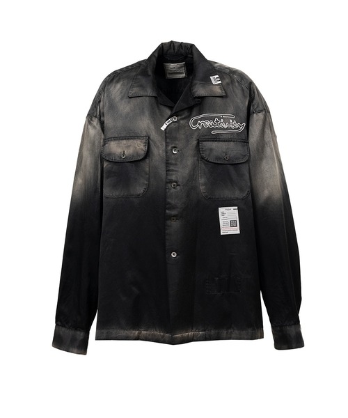 Sun Faded Like Satin Shirt（シャツ/ブラウス）｜Maison MIHARA