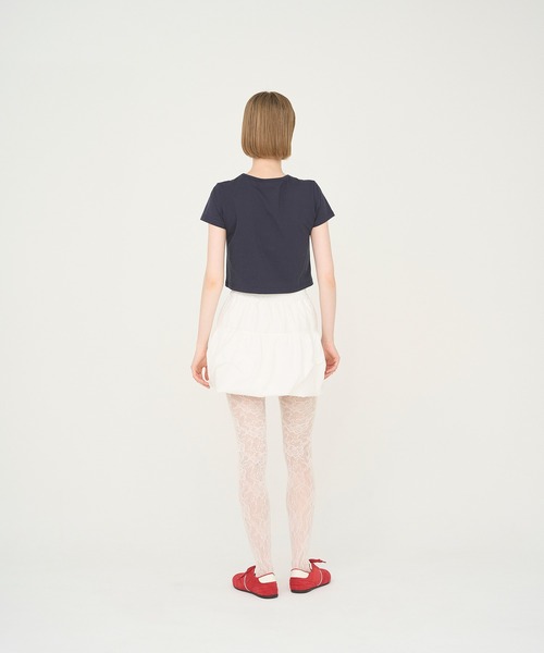 スカート HILLDA 25s Chiffon Balloon Shorts セール】【Nora Lily】「elle」Moondrop Balloon Short Skirt