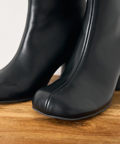 LOUNGEDRESS（ラウンジドレス）の「【GALENA/ガレナ】サークルヒールブーツ（ブーツ・レディース・ブラック/ブラウン・36/37/38）」の6枚目の写真