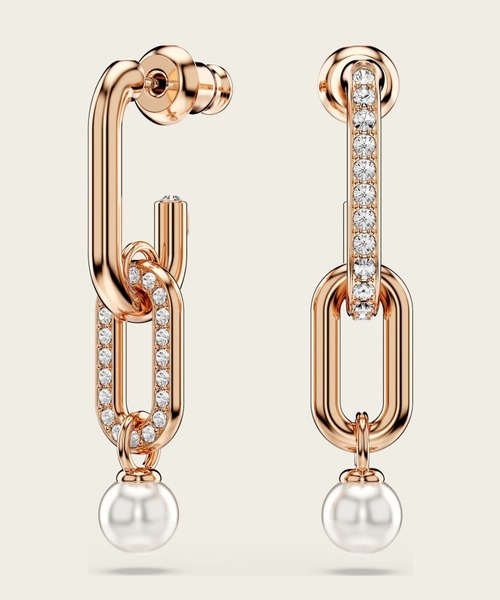新作 公式】【スワロフスキー】Constella クリスタル ドロップピアス アクセサリー