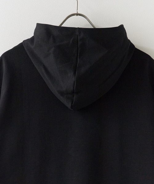 ROOPTOKYO(ループトウキョウ)の「Hooded Asymmetrical Top / フード付き アシンメトリートップス 夏物 夏服(Tシャツ/カットソー・レディース・ホワイト/ブラック・M/L)」の14枚目の写真