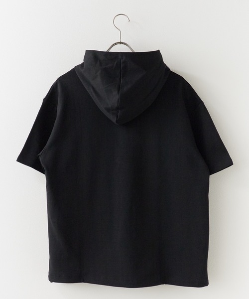 ROOPTOKYO(ループトウキョウ)の「Hooded Asymmetrical Top / フード付き アシンメトリートップス 夏物 夏服(Tシャツ/カットソー・レディース・ホワイト/ブラック・M/L)」の18枚目の写真