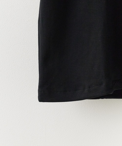 ROOPTOKYO(ループトウキョウ)の「Hooded Asymmetrical Top / フード付き アシンメトリートップス 夏物 夏服(Tシャツ/カットソー・レディース・ホワイト/ブラック・M/L)」の12枚目の写真