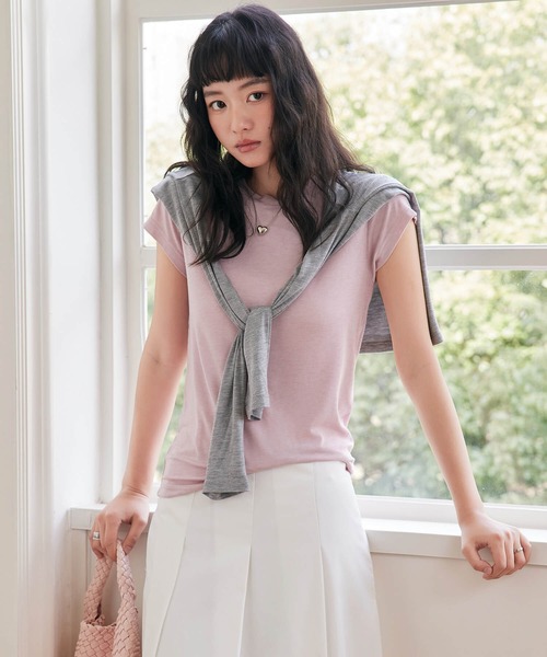 MARELLA 売れ筋商品|||マレーラ Tシャツ トップス レディース Tops Pink マレーラ レディース Tシャツ トップス T-shirt Pink（マレーラ