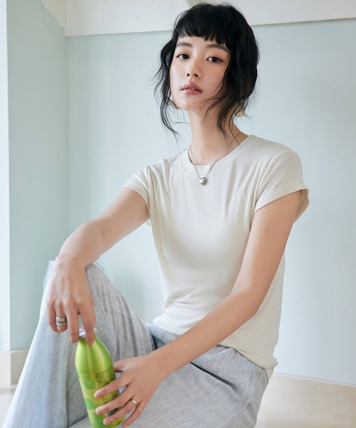 セール】Tシャツ レディース 半袖 三分袖 トップス カジュアル