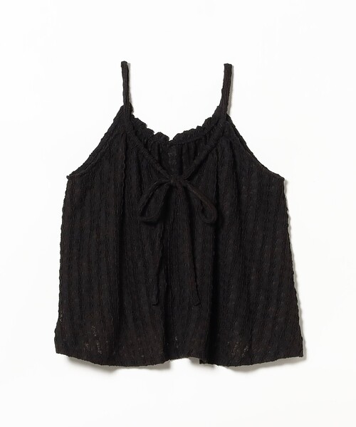 B:MING by BEAMS（ビーミングバイビームス）の「ジャカード ペプラム キャミソール（S～M）（キャミソール・レディース・ブラック/カーキ・SMALL/MEDIUM）」の19枚目の写真