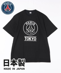 ☆日本製★ Paris Saint-Germain 東京/原宿/PARIS 半袖Tシャツ