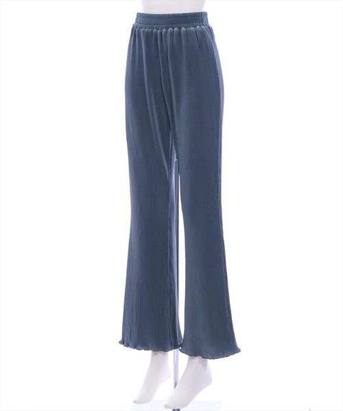 CLEAR BASIC（クリアベーシック）の「【低身長用サイズ有】楊柳フレアパンツ[オフィスカジュアル 着回し抜群 大人 ]（その他パンツ・レディース・グレー/ブラック・F）」の7枚目の写真