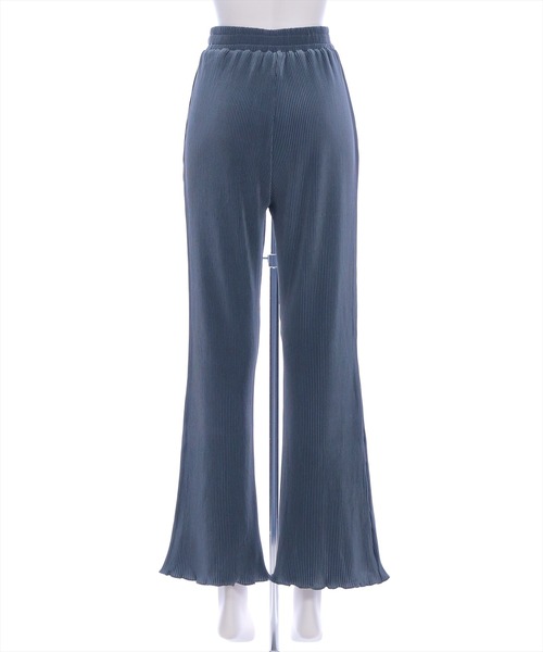 CLEAR BASIC（クリアベーシック）の「【低身長用サイズ有】楊柳フレアパンツ[オフィスカジュアル 着回し抜群 大人 ]（その他パンツ・レディース・グレー/ブラック・F）」の10枚目の写真