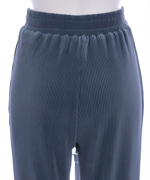 CLEAR BASIC（クリアベーシック）の「【低身長用サイズ有】楊柳フレアパンツ[オフィスカジュアル 着回し抜群 大人 ]（その他パンツ・レディース・グレー/ブラック・F）」の11枚目の写真