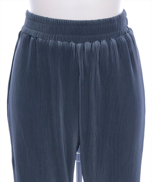 CLEAR BASIC（クリアベーシック）の「【低身長用サイズ有】楊柳フレアパンツ[オフィスカジュアル 着回し抜群 大人 ]（その他パンツ・レディース・グレー/ブラック・F）」の12枚目の写真