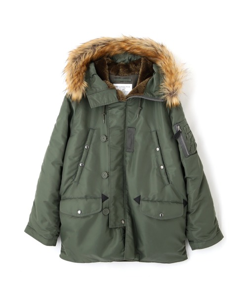AVIREX(アヴィレックス)の「《価格改定商品》N‐3B COMMERCIAL / N-3B コマーシャル / AVIREX / アヴィレックス(ブルゾン・メンズ・ブラック/セージグリーン・X-LARGE/MEDIUM/LARGE/XX-LARGE)」の20枚目の写真
