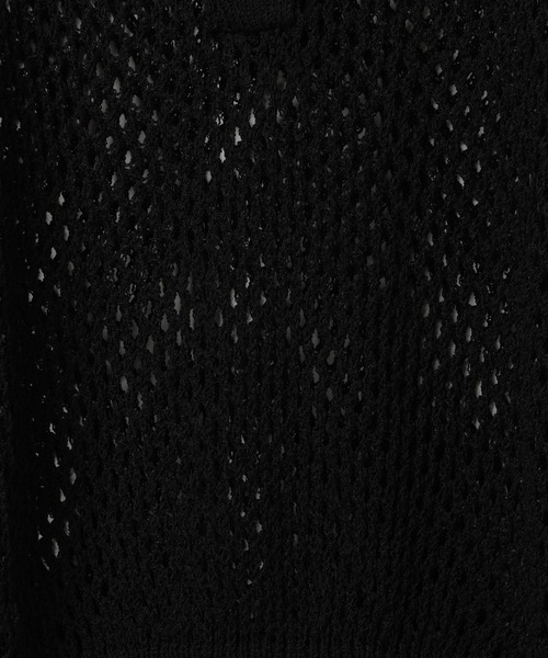 BAYFLOW（ベイフロー）の「[ドライタッチな肌ざわり]ショートニットポロシャツ（ポロシャツ・レディース・イエロー/オフホワイト/ブラック・FREE）」の12枚目の写真