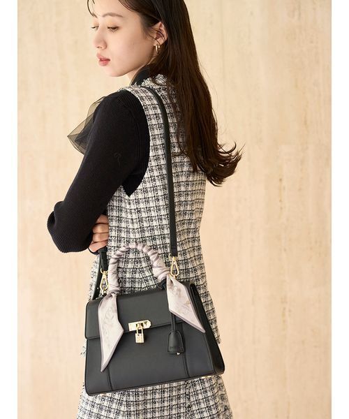 ロールカバーパッドロックバッグ（ハンドバッグ）｜SNIDEL