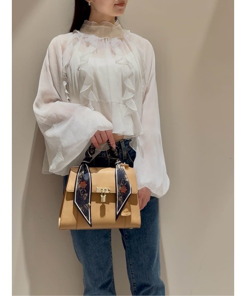 ロールカバーパッドロックバッグ（ハンドバッグ）｜SNIDEL