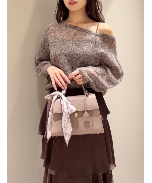 ロールカバーパッドロックバッグ（ハンドバッグ）｜SNIDEL