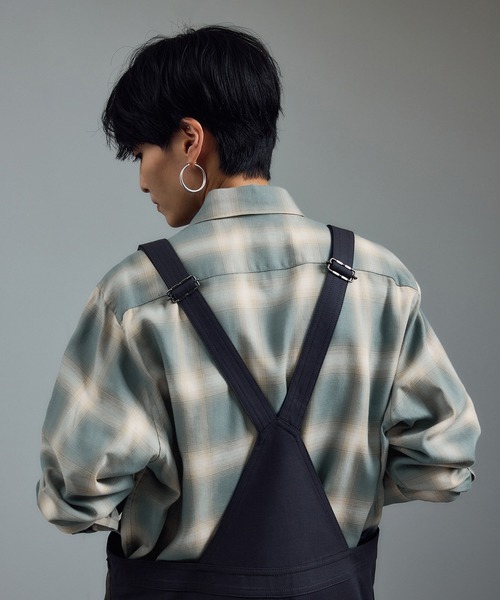 AMERICANA（アメリカーナ）の「【Americana（アメリカーナ） for SALON】別注チェックシャツ（シャツ/ブラウス・レディース・ブルー系その他4/ブラウン・FREE）」の6枚目の写真