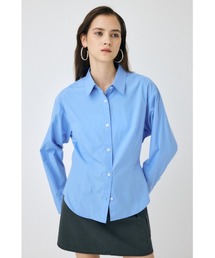 MOUSSY ストライプ コットンシャツ フリーサイズ AZUL by moussy】ストライプシャツ コットン100% 長袖 M - メルカリ
