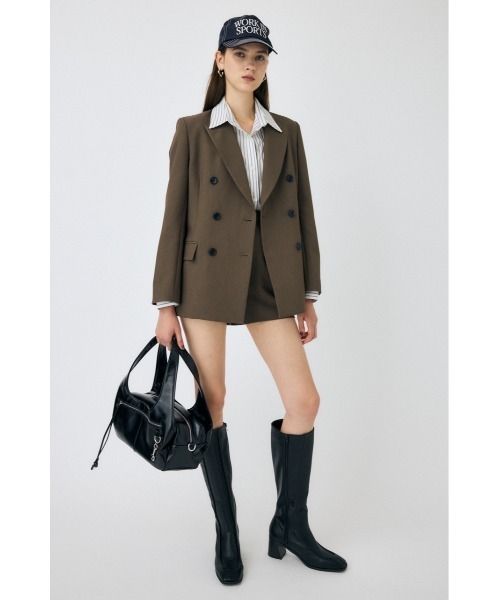 moussy 【25年AW新作】OVER SHOULDER FIT シャツ 25年AW新作】OVER SHOULDER FIT シャツ（シャツ/ブラウス