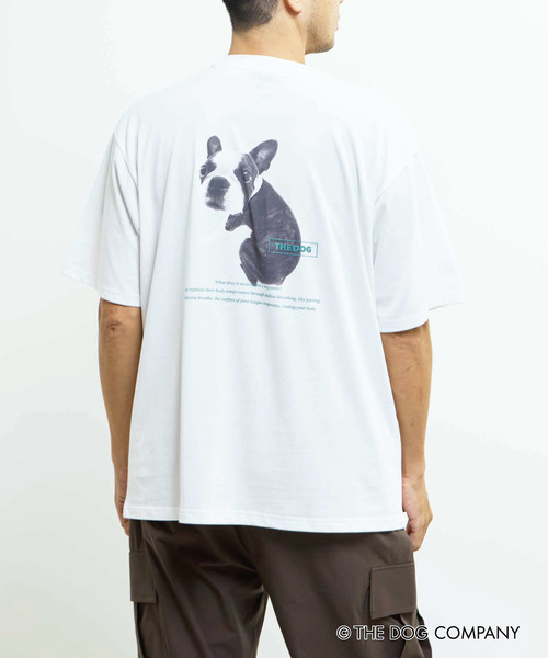 MASTER FRAME（マスターフレーム ）の「《別注》【MASTER FRAME/マスターフレーム】THE DOG AND FRIENDS Tシャツ（Tシャツ/カットソー・メンズ・ホワイト系その他/ホワイト系その他4/ホワイト系その他2/ホワイト系その他3/ホワイト系その他6/ホワイト系その他5・2/1/3）」の2枚目の写真