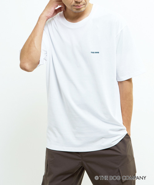 MASTER FRAME（マスターフレーム ）の「《別注》【MASTER FRAME/マスターフレーム】THE DOG AND FRIENDS Tシャツ（Tシャツ/カットソー・メンズ・ホワイト系その他/ホワイト系その他4/ホワイト系その他2/ホワイト系その他3/ホワイト系その他6/ホワイト系その他5・2/1/3）」の14枚目の写真