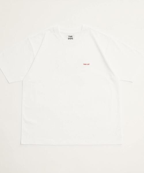 MASTER FRAME（マスターフレーム ）の「《別注》【MASTER FRAME/マスターフレーム】THE DOG AND FRIENDS Tシャツ（Tシャツ/カットソー・メンズ・ホワイト系その他/ホワイト系その他4/ホワイト系その他2/ホワイト系その他3/ホワイト系その他6/ホワイト系その他5・2/1/3）」の13枚目の写真