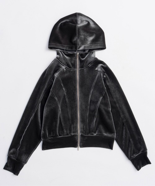 25AW PRE-ORDER】Velor Cardboard Hoodie/ベロアダンボール