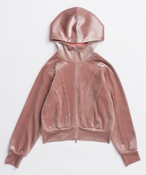 25AW PRE-ORDER】Velor Cardboard Hoodie/ベロアダンボールフーディ