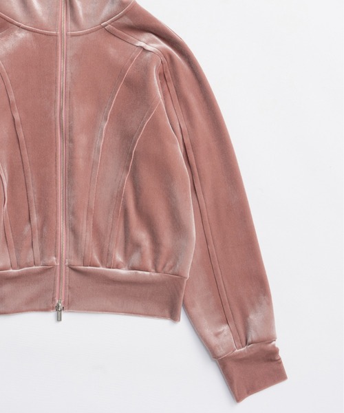✦新品✦　alo　ベイ・パーカー 25AW PRE-ORDER】Velor Cardboard Hoodie/ベロアダンボール