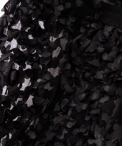 NOLLEY’S（ノーリーズ）の「フラワーチュールティアードブラウス（シャツ/ブラウス・レディース・ホワイト/ブラック・38）」の18枚目の写真