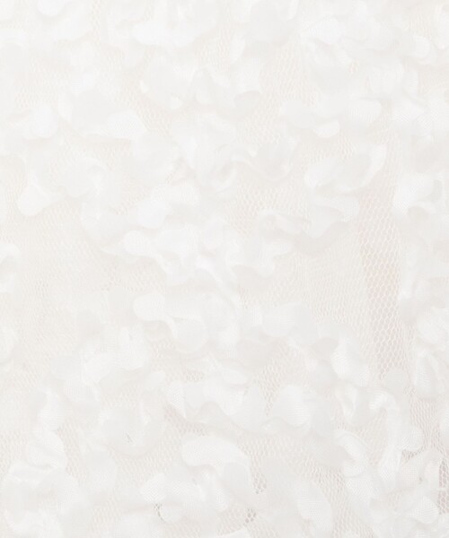 NOLLEY’S（ノーリーズ）の「フラワーチュールティアードブラウス（シャツ/ブラウス・レディース・ホワイト/ブラック・38）」の19枚目の写真