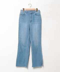ケイトスペード150サイズ　デニムストレッチロングパンツ　新品タグ付き ストレート レッグ デニム パンツ | ケイト・スペード