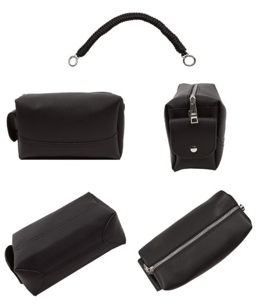 KOBE LETTUCE（コウベレタス）の「デザインハンドル2wayショルダーバッグ（ハンドバッグ・レディース・ブラック/グレー/ホワイト/キャメル・M）」の18枚目の写真