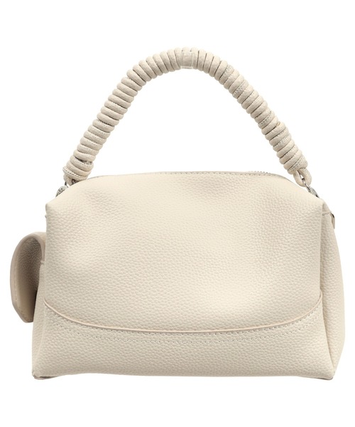 KOBE LETTUCE（コウベレタス）の「デザインハンドル2wayショルダーバッグ（ハンドバッグ・レディース・ブラック/グレー/ホワイト/キャメル・M）」の21枚目の写真