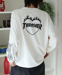 THRASHER | 【THRASHER/スラッシャー】ハートモチーフデザイン ロングスリーブTシャツ(Tシャツ/カットソー)