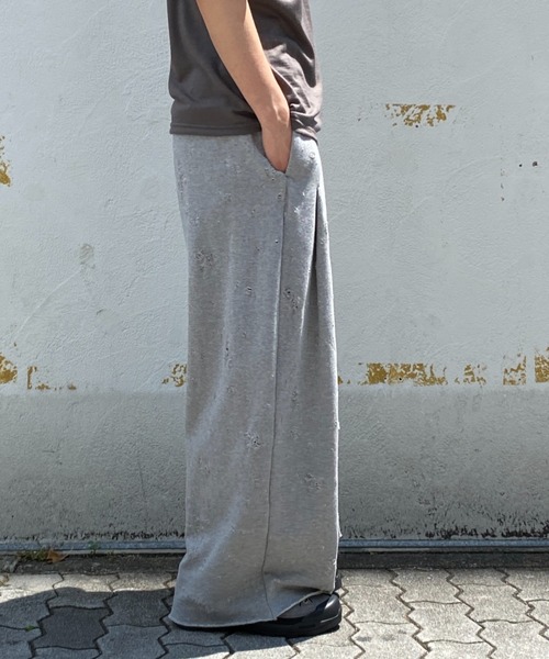 SHINYAKOZUKA（シンヤコヅカ）の「SHINYA KOZUKA/シンヤコズカ/HOME BAGGY（スウェットパンツ・メンズ・ブラック/グレー・S）」の5枚目の写真