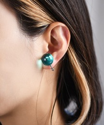 Fun & Daily（ファンアンドデイリー）の「F&D : クリアキューブイヤリング（イヤリング）」