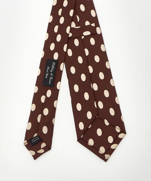 HOLLIDAY＆BROWN＞ドットプリント ネクタイ（ネクタイ）｜Holliday