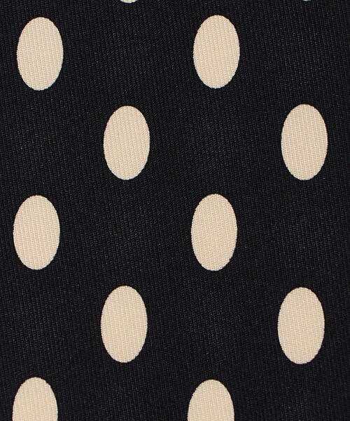 Holliday & Brown（ホリデーアンドブラウン）の「＜HOLLIDAY＆BROWN＞ドットプリント ネクタイ（ネクタイ・メンズ・ブラック/ブラウン系・FREE）」の5枚目の写真