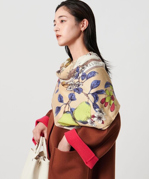 一部別注】＜manipuri＞W/SI ストール 25FW（ストール/ショール