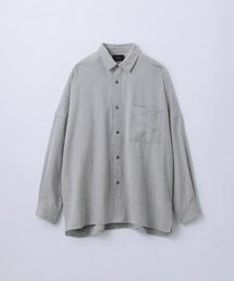 SLICK（スリック）の「【SLICK/スリック】Vintage Satin Dolmansleeve Regular Shirt/ヴィンテージサテンドルマンスリーブレギュラーカラーシャツ（シャツ/ブラウス・メンズ）」
