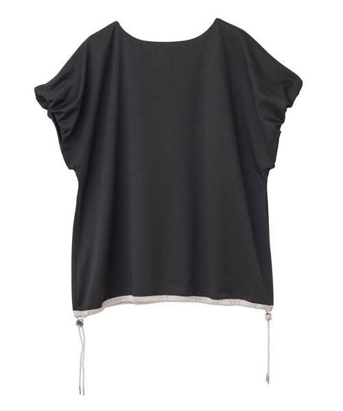 MELROSE claire(メルローズ クレール)の「【ドローコードタックプルオーバー】(Tシャツ/カットソー・レディース・ブラック/アイボリー/ブラウン・FREE)」の11枚目の写真