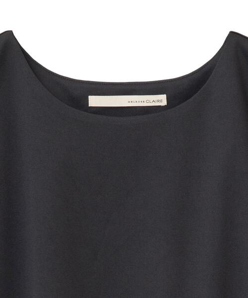 MELROSE claire(メルローズ クレール)の「【ドローコードタックプルオーバー】(Tシャツ/カットソー・レディース・ブラック/アイボリー/ブラウン・FREE)」の12枚目の写真