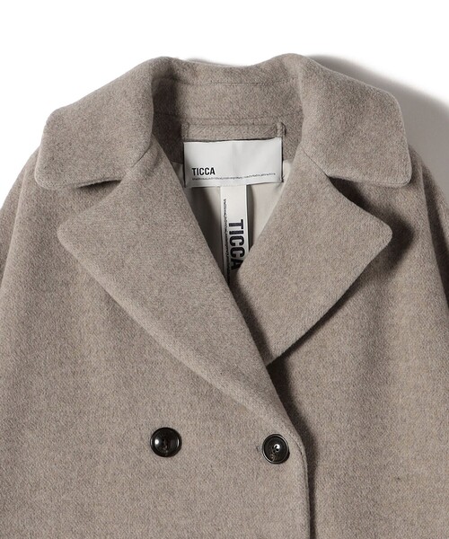 TICCA(ティッカ)の「TICCA:テント コート(その他アウター・レディース・ブラウン/ベージュ/ネイビー/ブラック・ONE SIZE)」の7枚目の写真